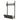 Flexline gunmetal grey triple tier hockey stick rack on wall standards