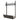 Flexline gunmetal grey triple tier hockey stick rack on wall standards