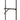 Flexline gunmetal grey waterfall balls apparel holder on wall standards and flat bar