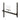 Flexline double-sided acrylic sign holder on wall standards and flat bar
