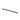Flexline gunmetal grey flat bar