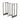 Flexline gunmetal grey 4' h-form unit with frame only