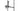 Flexline gunmetal grey two-tier helmet holder on wall standards and flat bar