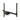 Flexline gunmetal grey shoe shelf on wall standards and flat bar