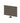A Flexline rectangular metal sign holder with a matching dark metallic base, shown on a plain white background.