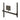 Flexline single-sided gunmetal grey sign holder on wall standards and flat bar
