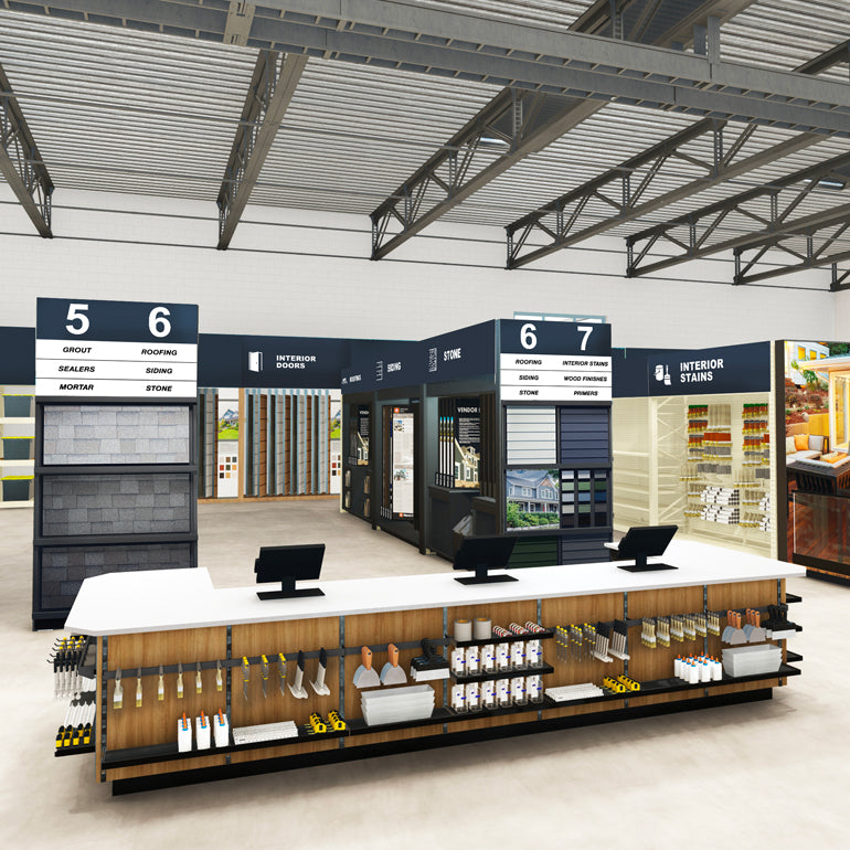 Project Store Layout Our Services | Retail Renovation | BMF