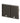 A Flexline metal wall-mounted double t-shirt display each with a solid back panel in a gunmetal grey finish.