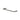 Flexline gunmetal grey 48" wide u-bar