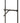 Flexline gunmetal grey waterfall balls apparel holder on wall standards and flat bar